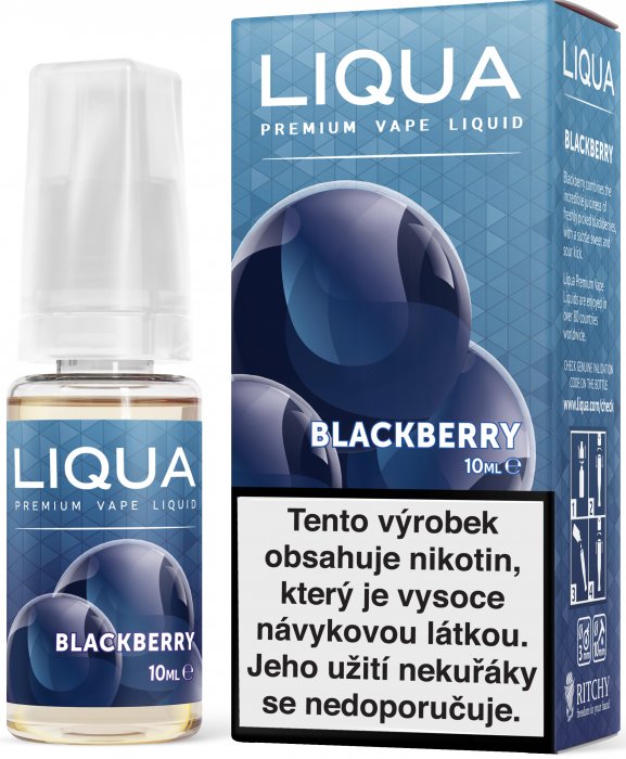 Liquid LIQUA Elements Blackberry 10ml-18mg (ostružina)
