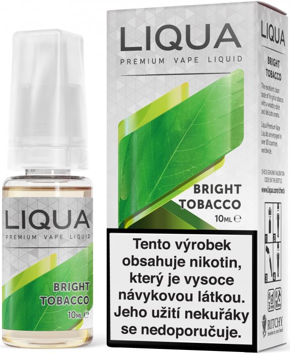 Liquid LIQUA Elements Bright Tobacco 10ml-18mg (čistá tabáková příchuť)