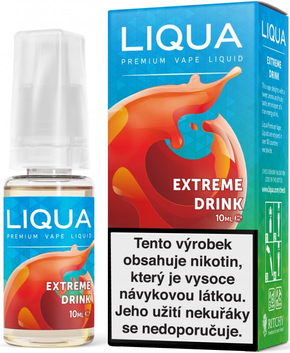 Liquid LIQUA Elements Extreme Drink 10ml-12mg (Energetický nápoj)