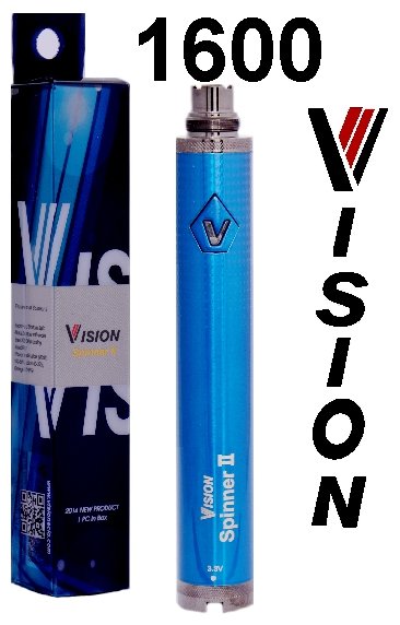 Baterie VISION Spinner 2 Twist 1600 mAh Blue