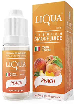 Liquid LIQUA Peach 30ml-6mg (Broskev)