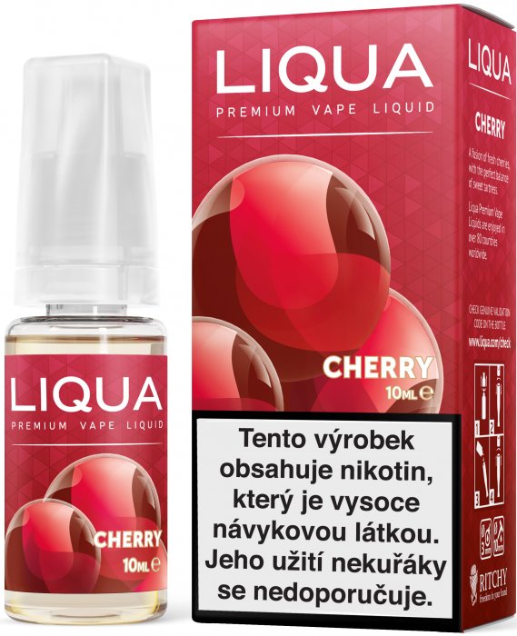 Liquid LIQUA Elements Cherry 10ml-3mg (třešeň)