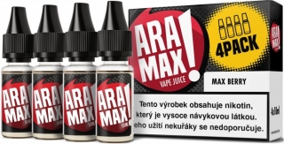 Liquid ARAMAX 4Pack Max Berry 4x10ml-6mg
