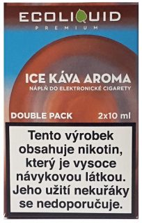 Liquid Ecoliquid Premium 2Pack Ice Coffee 2x10ml - 18mg