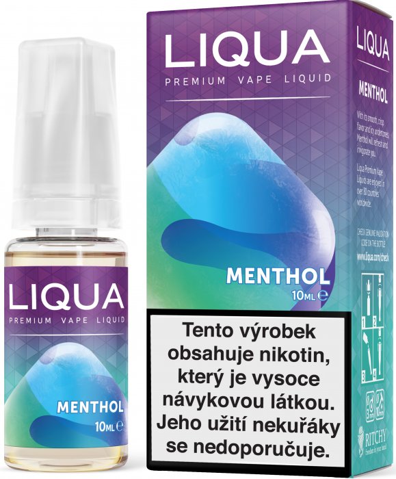 Liquid LIQUA Elements Menthol 10ml-12mg (Mentol)