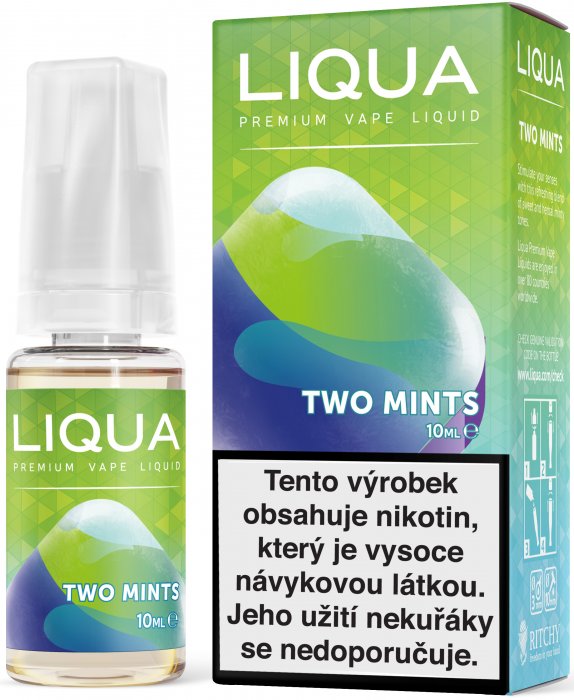 Liquid LIQUA Elements Two Mints 10ml-3mg (Chuť máty a mentolu)
