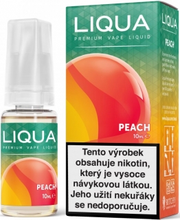 Liquid LIQUA Elements Peach 10ml-6mg (Broskev)