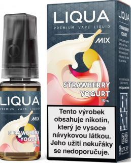 Liquid LIQUA MIX Strawberry Yogurt 10ml-18mg