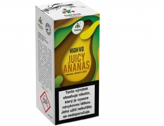 Liquid Dekang High VG Juicy Ananas 10ml - 6mg (Šťavnatý ananas)