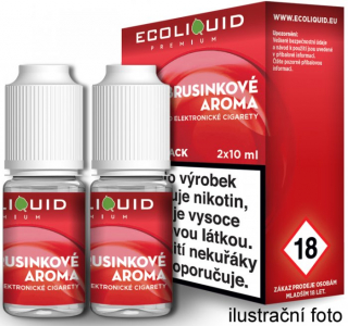 Liquid Ecoliquid Premium 2Pack Cranberry 2x10ml - 6mg (Brusinka)