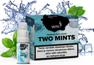 Liquid WAY to Vape 4Pack Two Mints 4x10ml-3mg