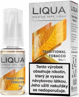 Liquid LIQUA Elements Traditional Tobacco 10ml-3mg (Tradiční tabák)