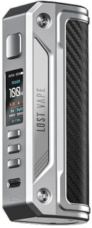 Grip Lost Vape Thelema Quest Solo 100W Easy Kit Stainless Steel Carbon Fiber