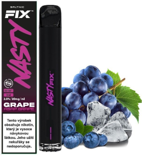 Elektronická cigareta Nasty Juice Air Fix Asap Grape 20mg