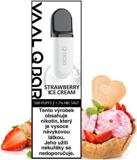 Elektronická cigareta VAAL Q Bar by Joyetech 17mg Strawberry Ice Cream