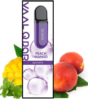 Elektronická cigareta VAAL Q Bar by Joyetech 0mg Peach Mango