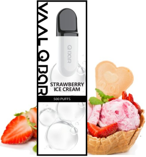 Elektronická cigareta VAAL Q Bar by Joyetech 0mg Strawberry Ice Cream