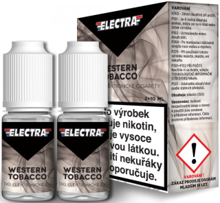 Liquid ELECTRA 2Pack Western Tobacco 2x10ml - 18mg