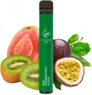 Elektronická cigareta Elf Bar 600 Kiwi Passion Fruit Guava 20mg