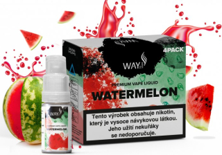 Liquid WAY to Vape 4Pack Watermelon 4x10ml-3mg