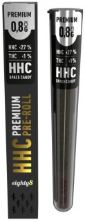 Eighty8 HHC Pre Rolls, 24% HHC Space Candy 0,8g