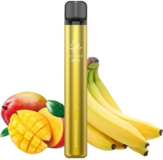 Elektronická cigareta Elf Bar 600 V2 Banana Mango 20mg
